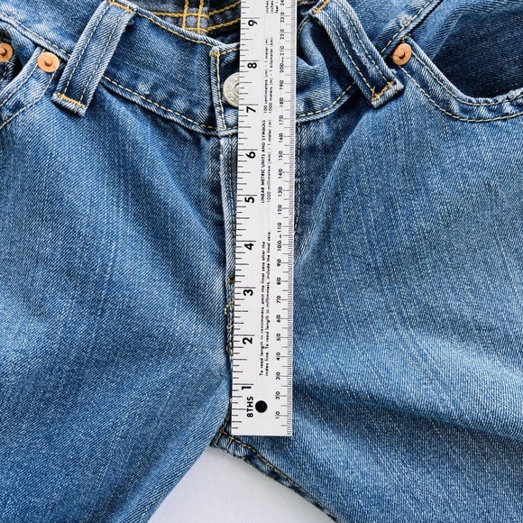 Vintage Levi's Type 1 Low Slouch Jeans Youth 13M Y2K Made in Hong Kong 1998 - Picture 13 of 16